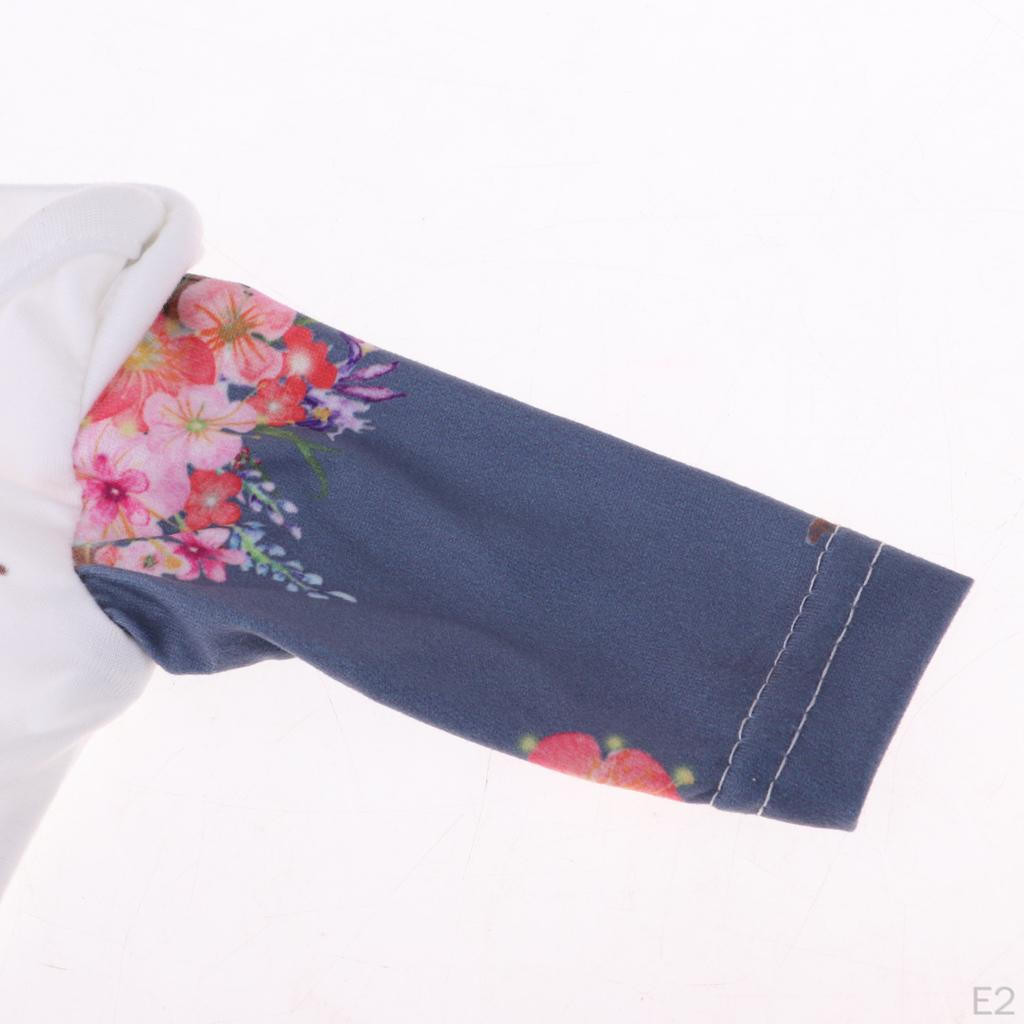 2 шт. милые повседневные наряды с длинными рукавами для роста 45,72 см своими руками