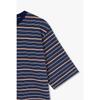 STudio Tomboy MulTi STripe Crop T shirT 9176222991ar