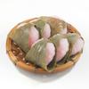 Food replica keychain - Sakuramochi (cherry blossom rice cake) that looks like you could eat it 081OK