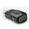 For  Male to VGA 15 Pin Female Adapter Audio Cable Converter FHD 1080P 720P 480P For PC Laptop TV Box Projector