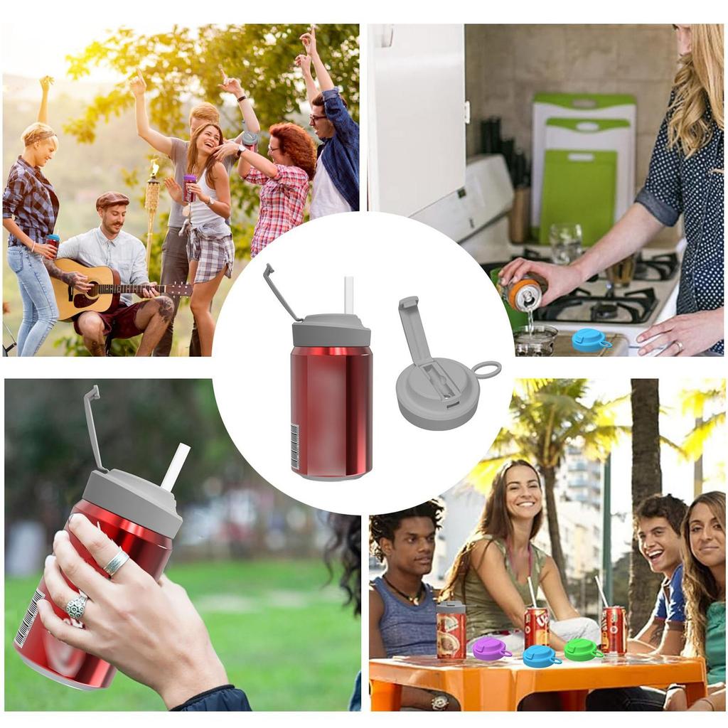 Крышка для банки с соломинкой Крышка для банки с соломинкой Силиконовая крышка для банки Крышка для банки с соком