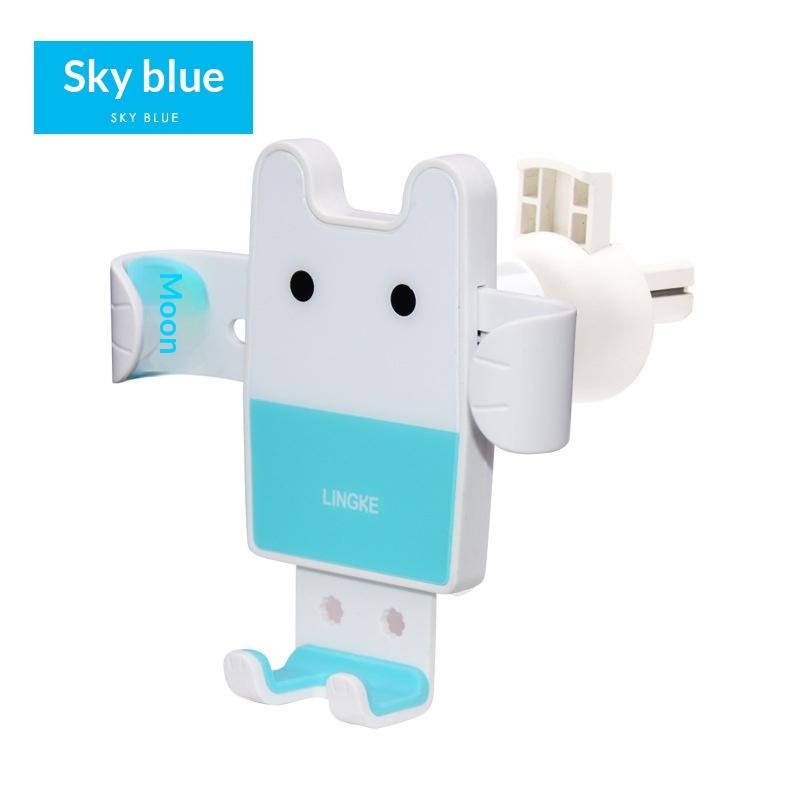 Rabbit Kawaii Car Phone Holder Dashboard Mount HandsFree Function for Safe and Calling in Car