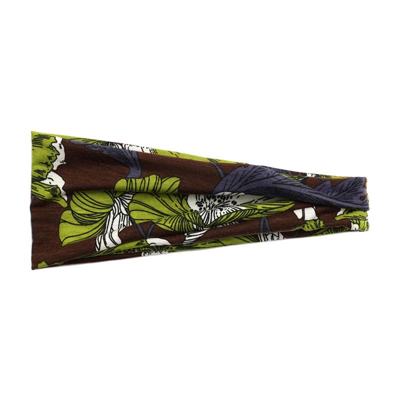 Boho Headbands for Women Fashion Headband Yoga Workout Head Bands Hair Accessories Non Slip Band Sport Headwrap Running Elastic Hairbands