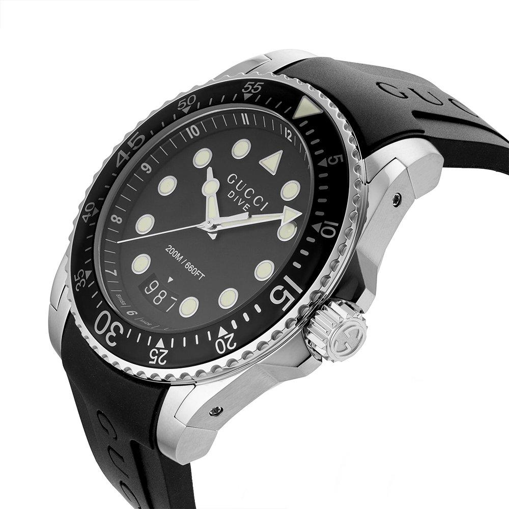 Gucci YA136204B Dive Black Men's Watch