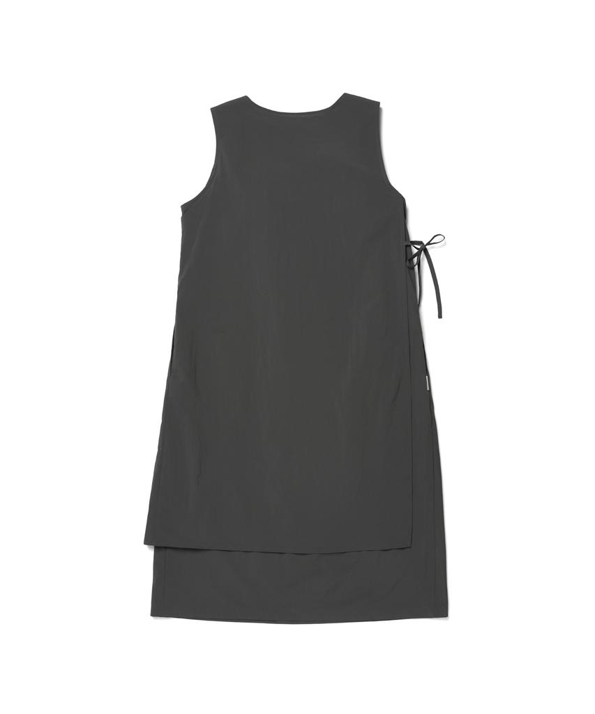 SNOWPEAK APPAREL Легкое женское платье-безрукавка из таслана (S26Mwlop57) Деревенский хаки