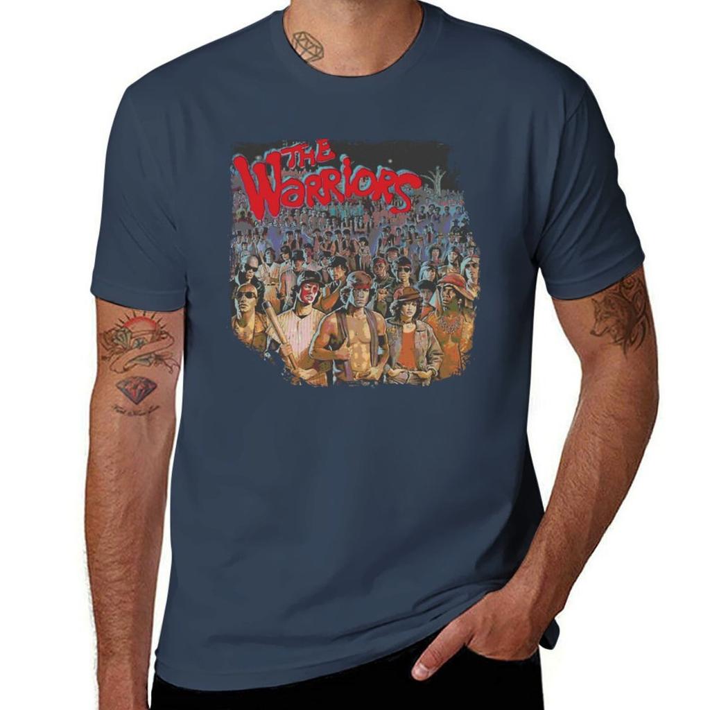 The Warriors (1979) Colorway 1 TShirt Simple Print Design TShirt