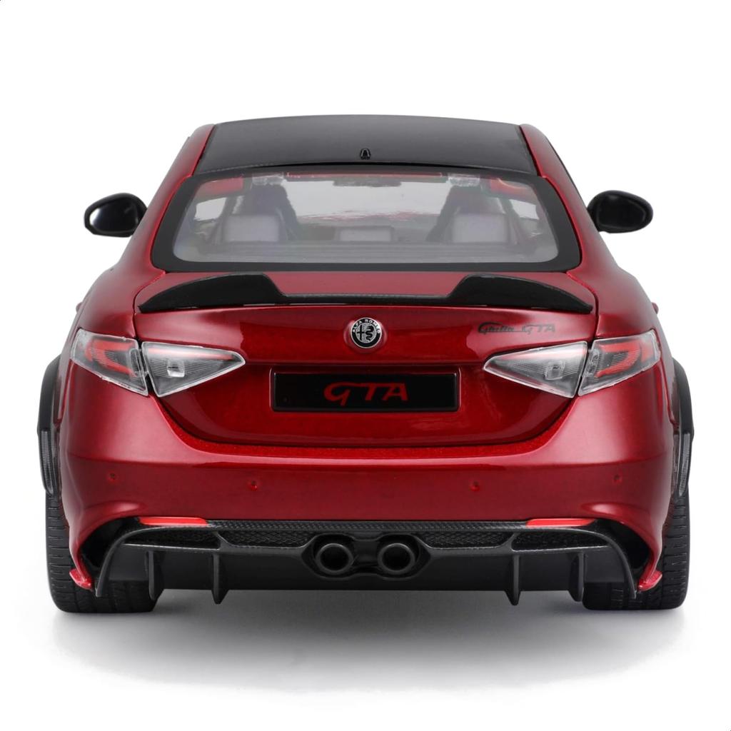 Bburago 1/18 Alfa Romeo Giulia GTAm 2020 Красный / Литая модель автомобиля Готовая к демонстрации 18-11049 RD