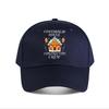 Gingerbread House Construction Crew Christmas Decor Baseball Cap Fashion Unisex Sunhat Womens Outdoor Sports