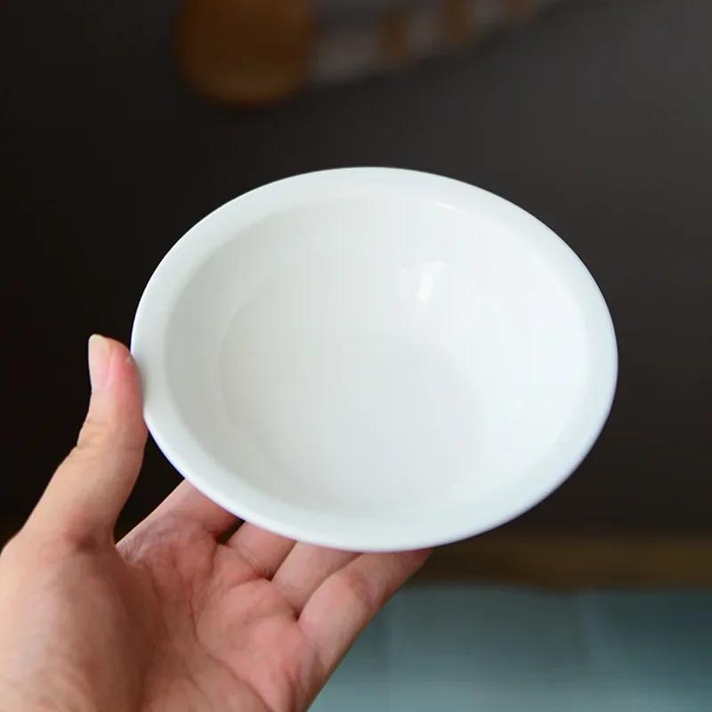 Керамическая миска для кошки Товары для питомцев Миска для кошачьей еды Керамическая миска на высоких ножках Наклонная Массив дерева