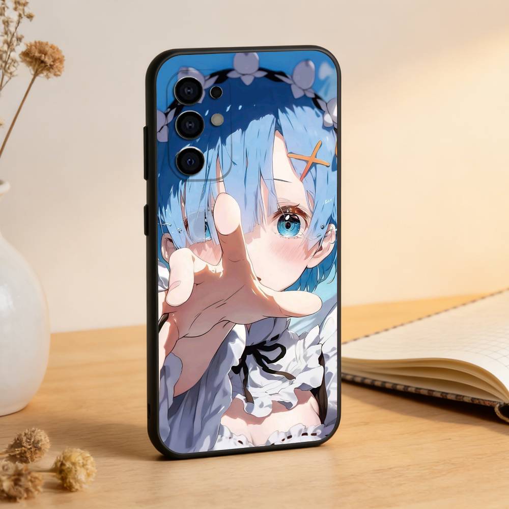 Чехол для телефона Rem R-Re Anime Z-Zero для Samsung S25, S24, S21, S22, S23, S30, Ultra, S20, Plus, Fe, Мягкий силиконовый черный чехол