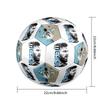 Leo Messi: Iconic Football Legend Soccer Ball Size 5 Football Machine Sewn Indoor/Outdoor Training and Matches Surprise Collection Gift