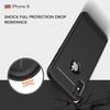 Coque de Protection - Apple - iPhone X - Silicone - Anti-rayures - Fibre de Carbone