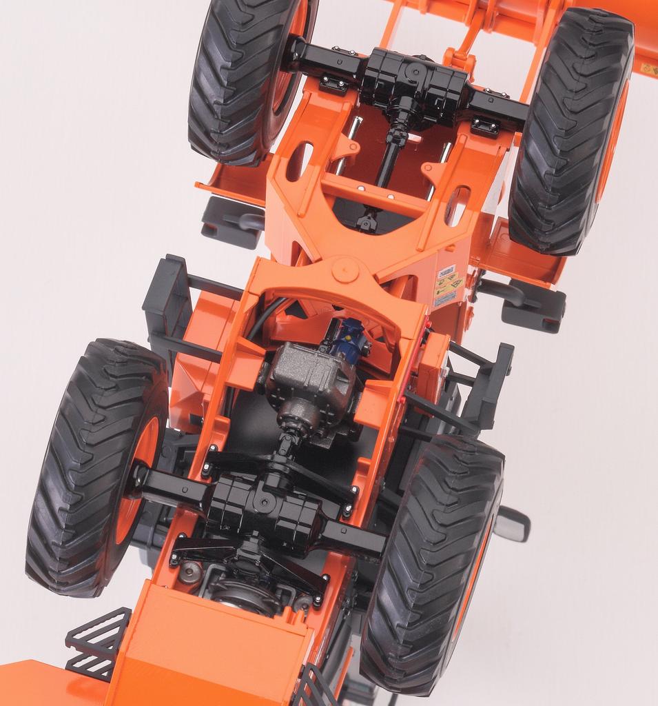 Hasegawa Construction Machinery Series Hitachi Construction Machinery Wheel Loader Plastic Model WM04 1/35 ZW100-6