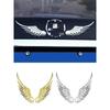 Angel Wing Sticker 3d Three-dimensional Metal Car Decoration Decal Logo Chrome Plated Car Modification