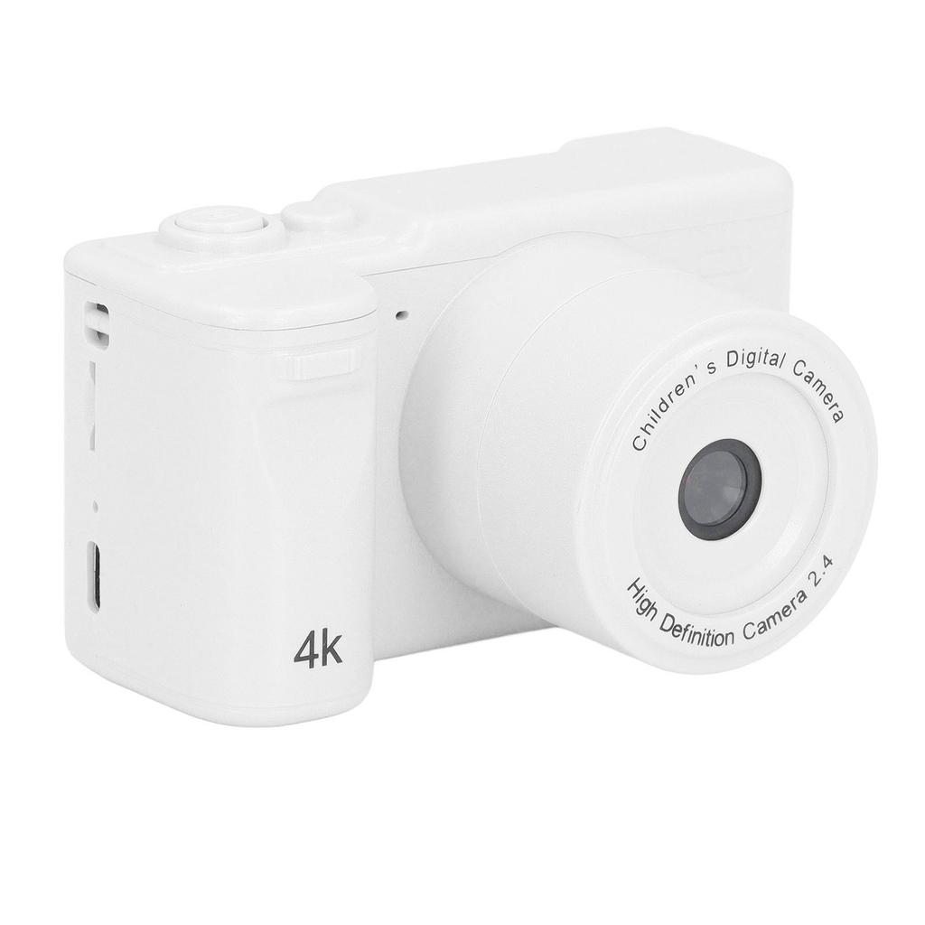 Винтажная цифровая камера HD 4K 2,4 дюйма 1080P 8-кратный зум Передняя и задняя двойные камеры для фото- и видеосъемки