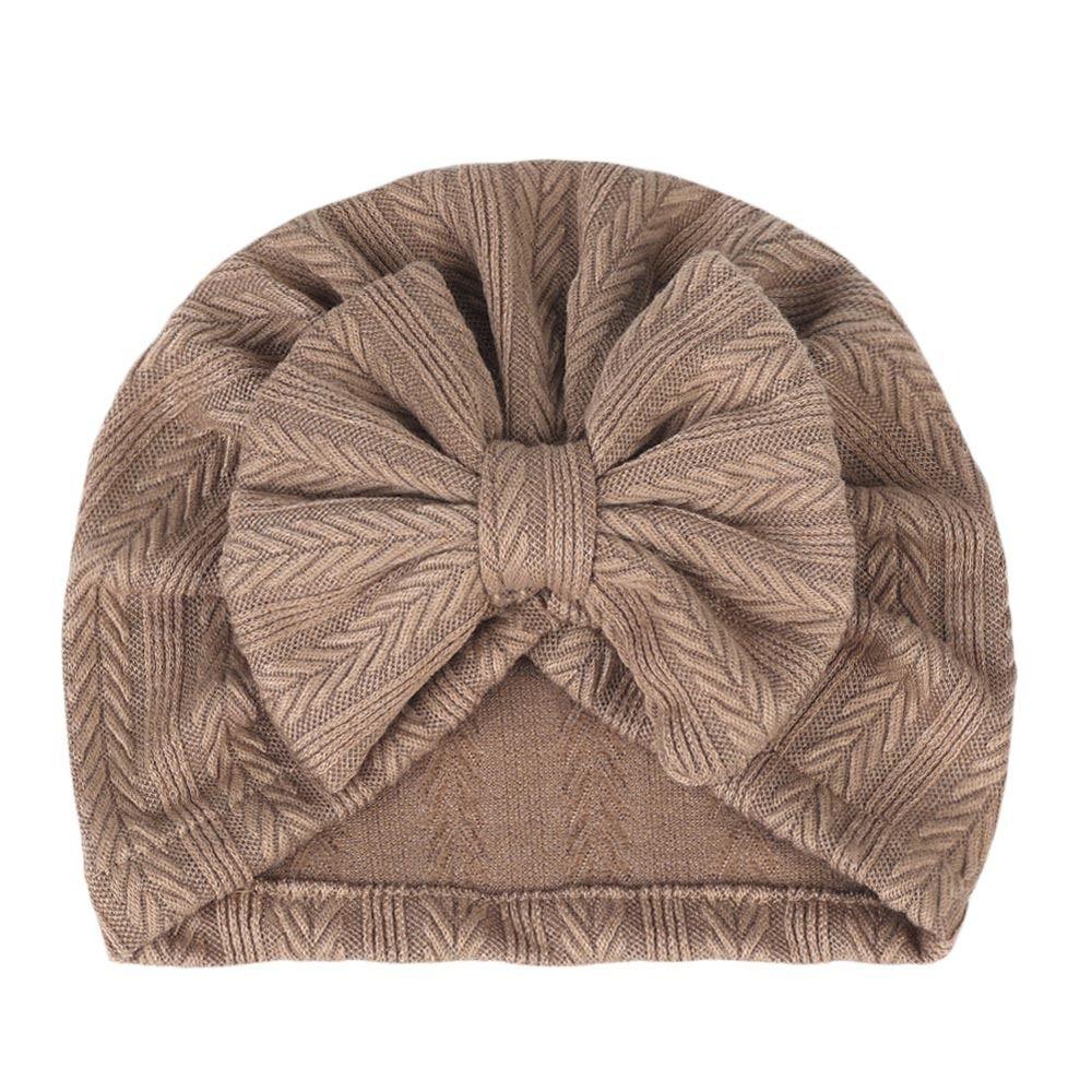 Малыш Большой Бант Новорожденный Младенец Повязки на Голову Детская Шапка Детские Повязки на Голову Шапка-Тюрбан