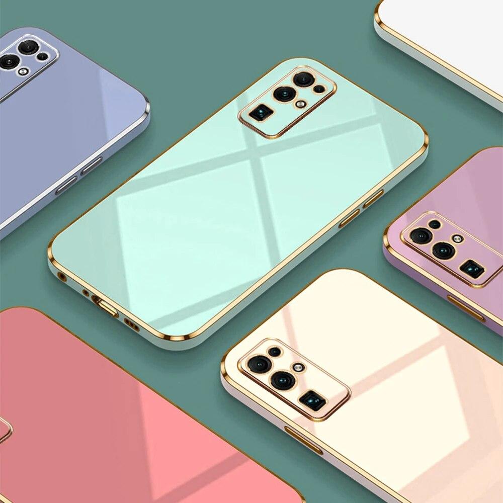 Чехол для Honor 30 Honor 30 Pro, чехол для телефона Honor V30 V20 V30 Pro V40 30S 30i 30, роскошный противоударный чехол с квадратным покрытием