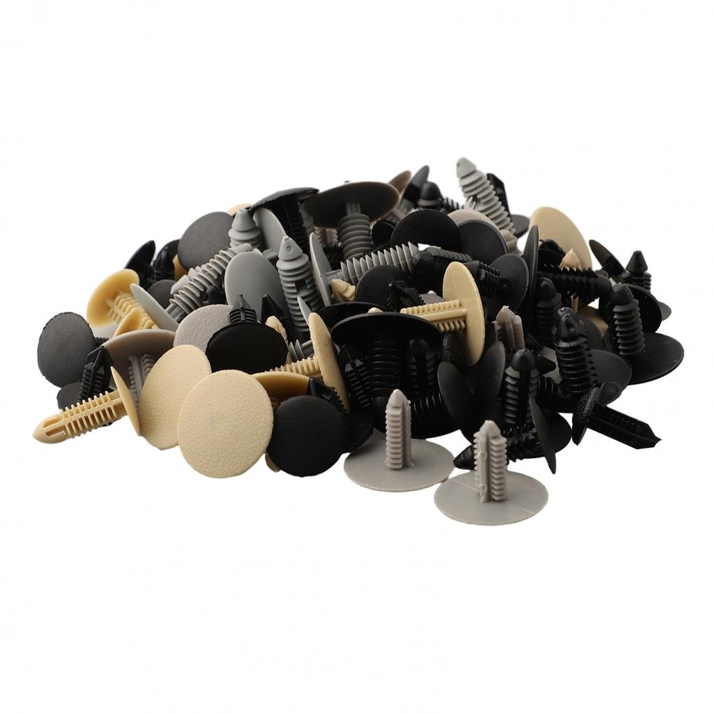 Car Rivet Fender Fastener Plastic Bumper Trim Clip Door Cards Roof Lining