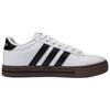 adidas Ежедневные 4.0 Синтетическая кожа Удобные Универсальные Ретро Низкие Скейт-ботинки Унисекс Кроссовки Белый Черный KI2345