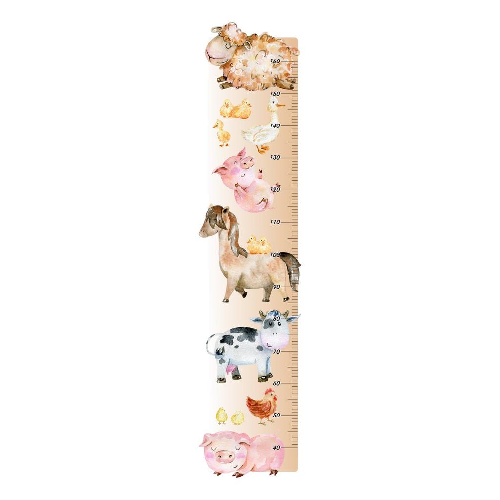 Height Measure Sticker - Farm