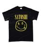 Satoshi Smiley Face T Shirt Bitcoin Crypto Hodl Jack Dorsey Super Bowl Nirvana