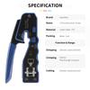 Wire Stripper Cutter Crimper Cat5e Cat6 Cable Eazy Type Modular Plug Pliers Toolkits Pass Through Network RJ45 Crimping Tool