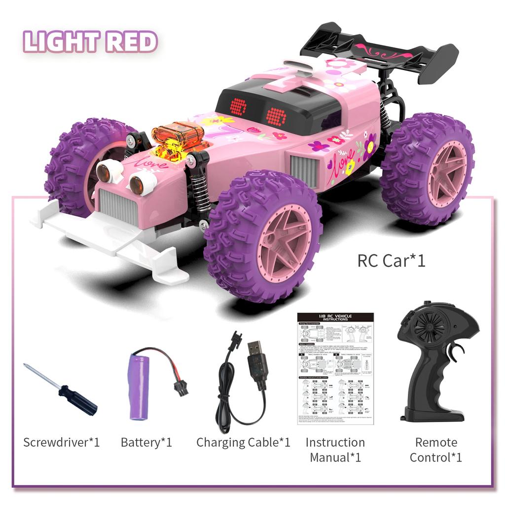 Нетоксичные RC Дрифт Машинки Jjrc Q217, Дрифтующие, 2.4G, Автомобили на Радиоуправлении со Светом, Внедорожник, Радиоуправляемая Машинка, Электрическая Игрушка для Детей
