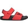 adidas Adilette Удобные Универсальные Нескользящие Прочные Сандалии с низким верхом Детские Сандалии Красные IH3633