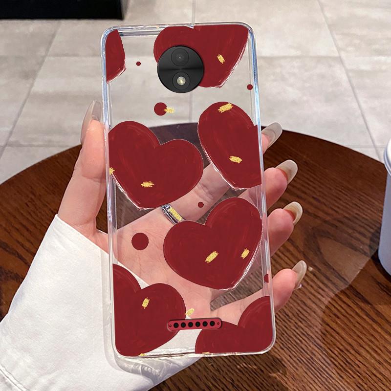 Чехол Для Motorola Moto C Plus Чехол Эстетичный Милый Кот Астронавт Прозрачный Мягкий Силикон Задняя Крышка Moto C CPlus Чехол для Телефона
