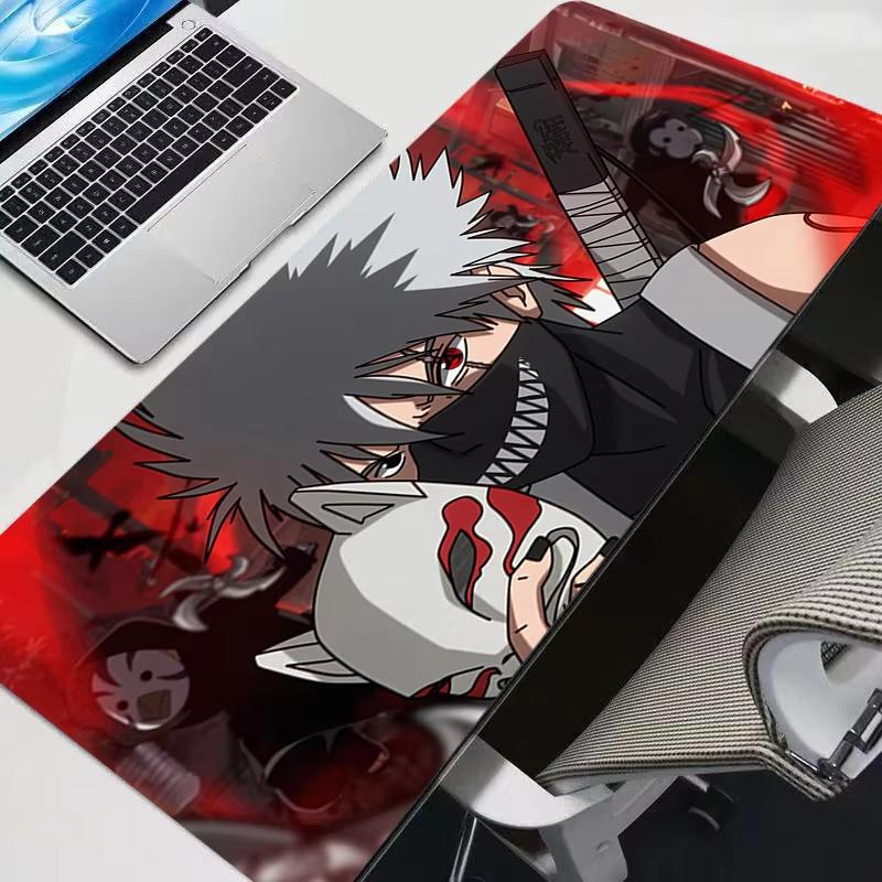 Uchiha Itachi Madara Uzumaki Mouse Pad XL Lockedge Gaming Accessories Computer Gamer Keyboard Mouse Mat N-Naruto Desk Mousepad