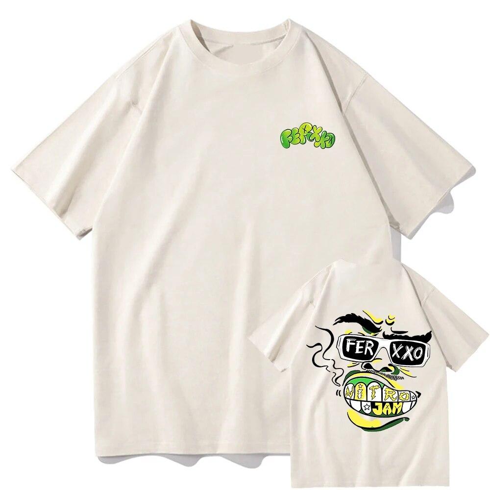 Ferxxoo Feid New 2023 T Shirts Retro Unisex/women Graphic Sweatshirt Vintage Funny Summer Cotton T-shirt Unisex Tee Classic Clothes