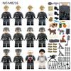 World War II Military Series Logistics Medical Force Soldiers' Minifigure Building Block Toys