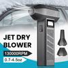 Type-C Charging 130000 RPM Car Accessories Portable Electric Air Duster Car Blowing Snow Cleaning Blower Tool 4 Gears Adjustable Turbo Jet Fan