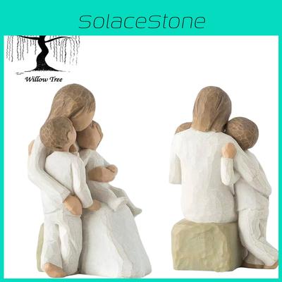 Фигурка Willow Tree Тихо Мать с ребенком Украшения для дома и стола Подарок 13см