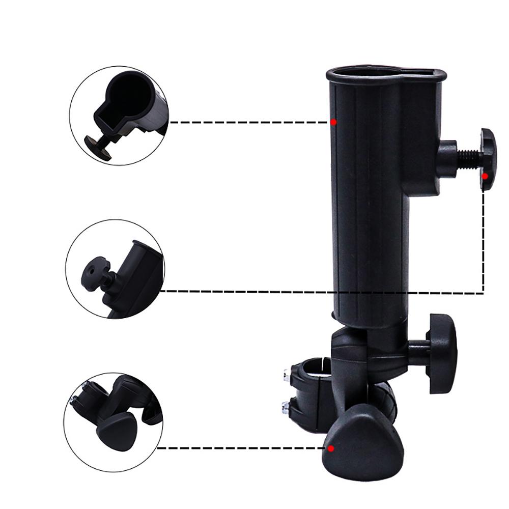 Stand Clamp Universal Golf Umbrella Holder Adjustable Trolley Umbrella Clip New   Stroller