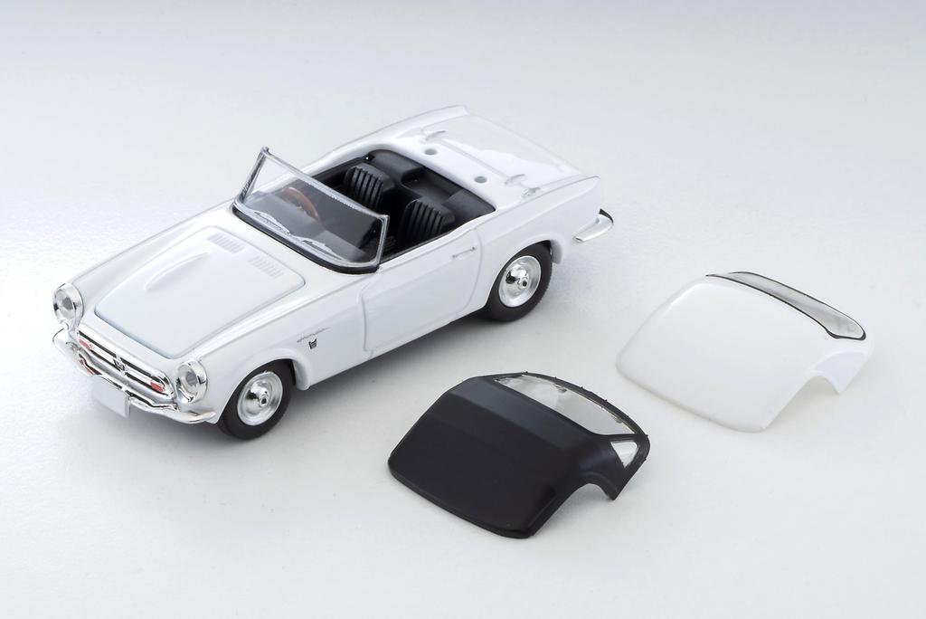 Tomytec Tomica Limited Vintage LV-200c Honda S800 Closed Top (White) Complete Model 335245