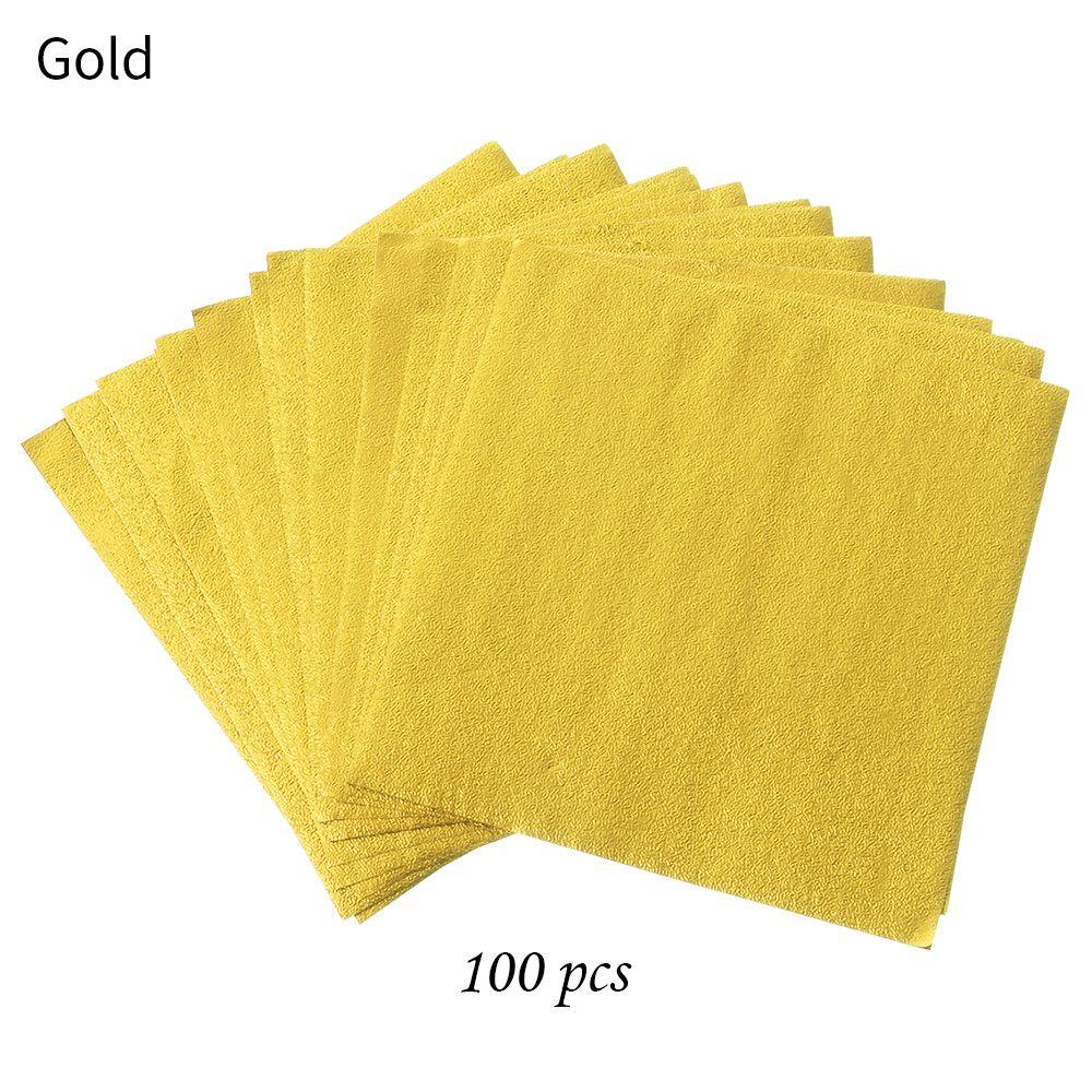 Праздничные принадлежности Позолоченное украшение Выпечка Конфеты Шоколад Упаковка Бумага Алюминиевая фольга Оберточная бумага