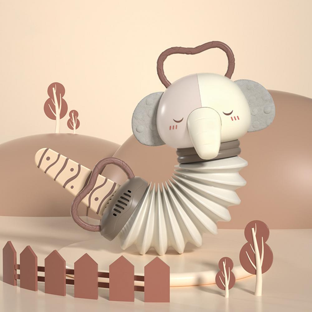 Cartoon Deer Accordion Baby Music Toys Early Education Instrument Electronic Vocal Toy Kids Educational Soothe Toy Children Gift