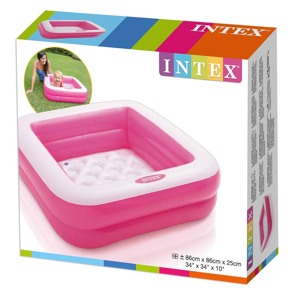 intex Игровой манеж 85 x 85 x 23 57100 не может быть японским бассейном, см, (Цвет указан) [Официальный продукт]