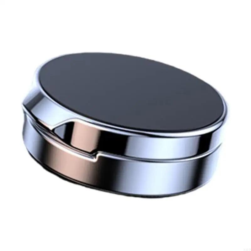 Автомобильный держатель для телефона, прочная магнитная автомобильная подставка для мобильного телефона, складной круглый кронштейн на 720°, универсальное крепление для телефонов