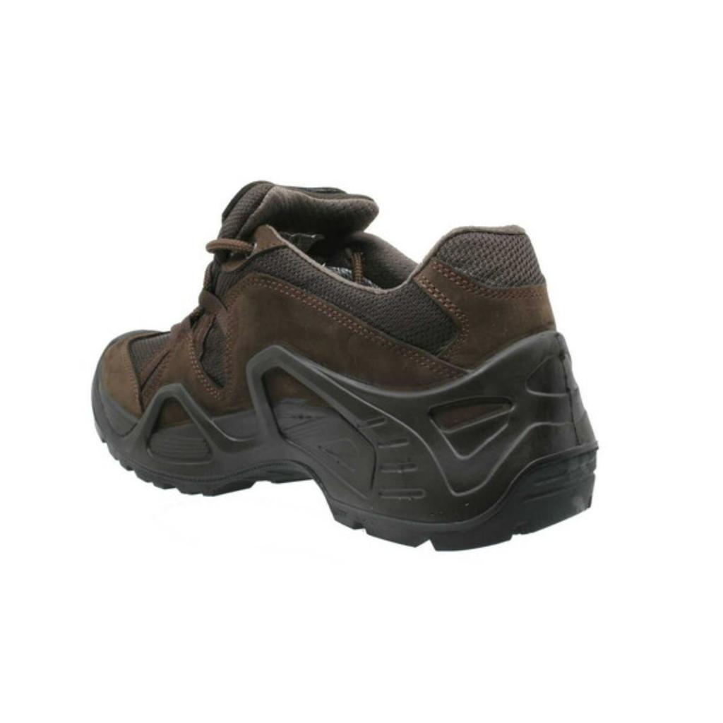 Водонепроницаемая кожаная коричневая тактическая мужская обувь P1493NKA
