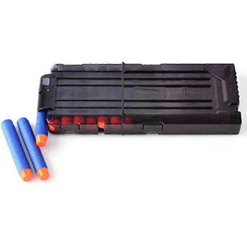 4 шт. Клип для пистолета с мягкими пулями, клип для быстрой перезарядки для игрушечного пистолета серии Nerf Elite, 12 патронов, патронная лента, дротики, клипы для пистолета Nerf