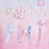 1Pc Glass Wind Chimes Hanging Craft Wind Bell Home Decors Sakura Pattern