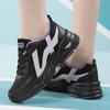 Fashion Leisure Sports Womens Single Shoes 2025 New Color Blocking Thick Soled Flat Vulcanized Running Shoes Platform Sneakers