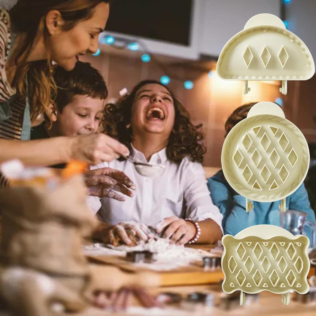 Классический ручной пирог, пресс-форма для пирога, инструмент для прессования теста, праздничный горшок для рук, карманный пирог, прижимная лапка для теста на Хэллоуин