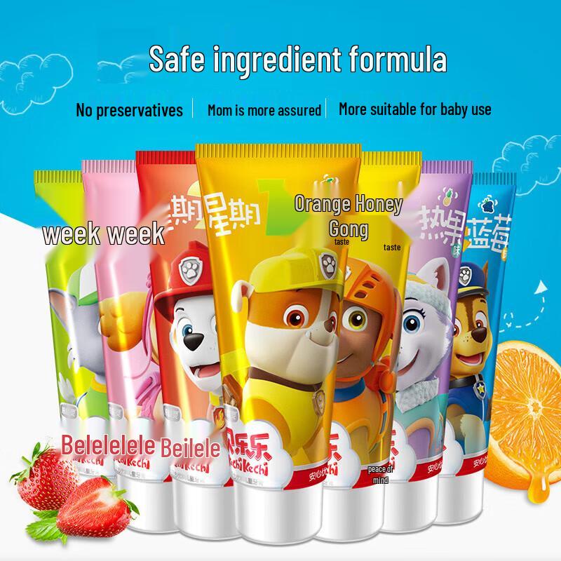 Набор детской зубной пасты Paw Patrol против кариеса