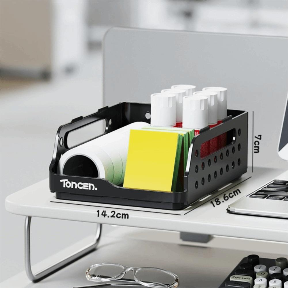 Перфорированная доска Складная настольная книжная полка Пластиковый органайзер с ящиками Настольная полка для хранения Студенческая учеба