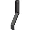 Tower Magnetic Folding Door Stopper, Black, Dimensions: Approx. 4.5cm W X 7cm D X 28cm H (When In Use), Powerful Magnet, Easy Installation, E