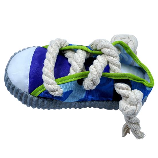 Игрушка для домашних животных, устойчивая к укусам, интерактивная плюшевая, снимает беспокойство, форма обуви для укусов домашних животных