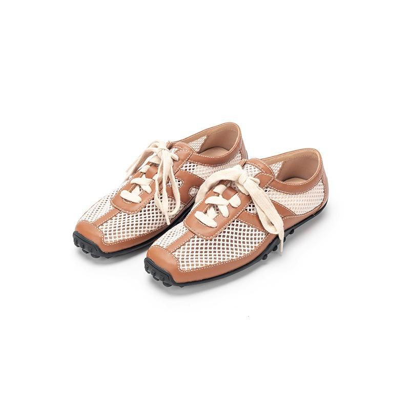 Summer mesh breathable soft sole rubber sole women's new versatile women's shoes summer straps